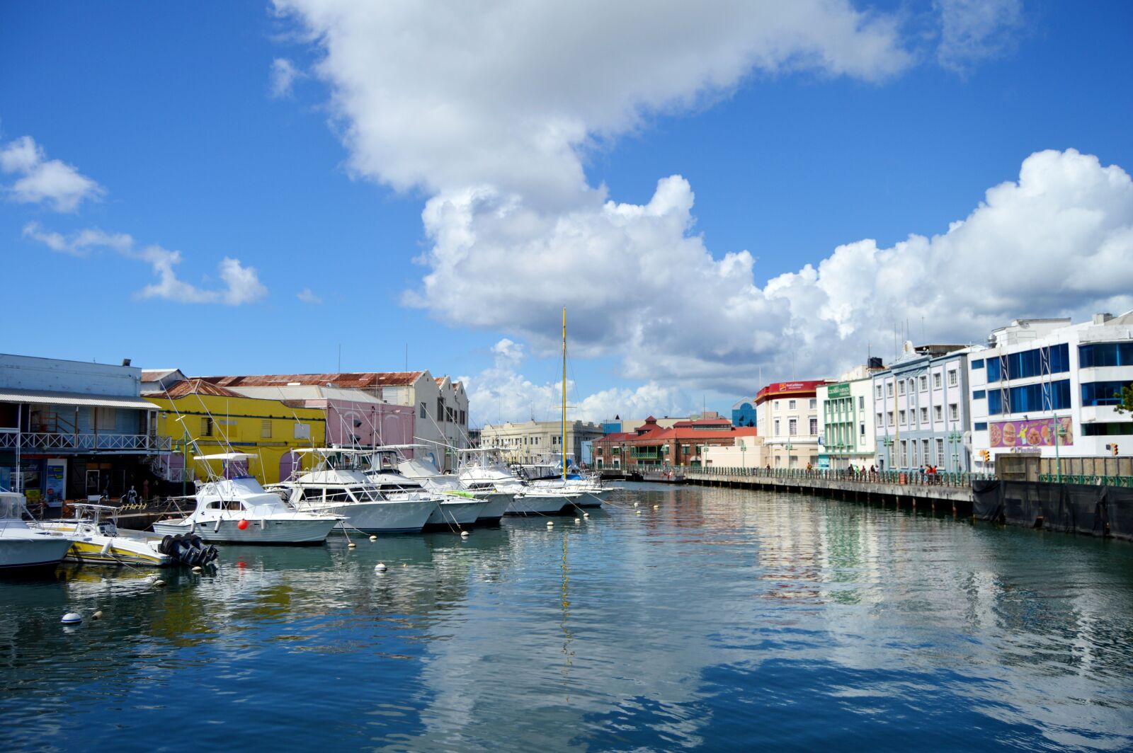 Nikon D3200 sample photo. Barbados, bridgetown, constitution river photography
