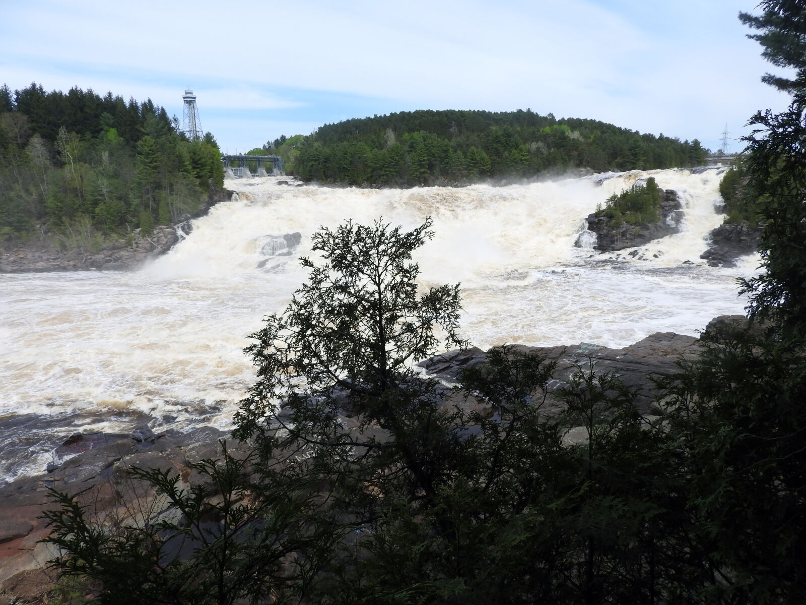Nikon Coolpix P610 sample photo. Falls, river, shawinigan, st photography
