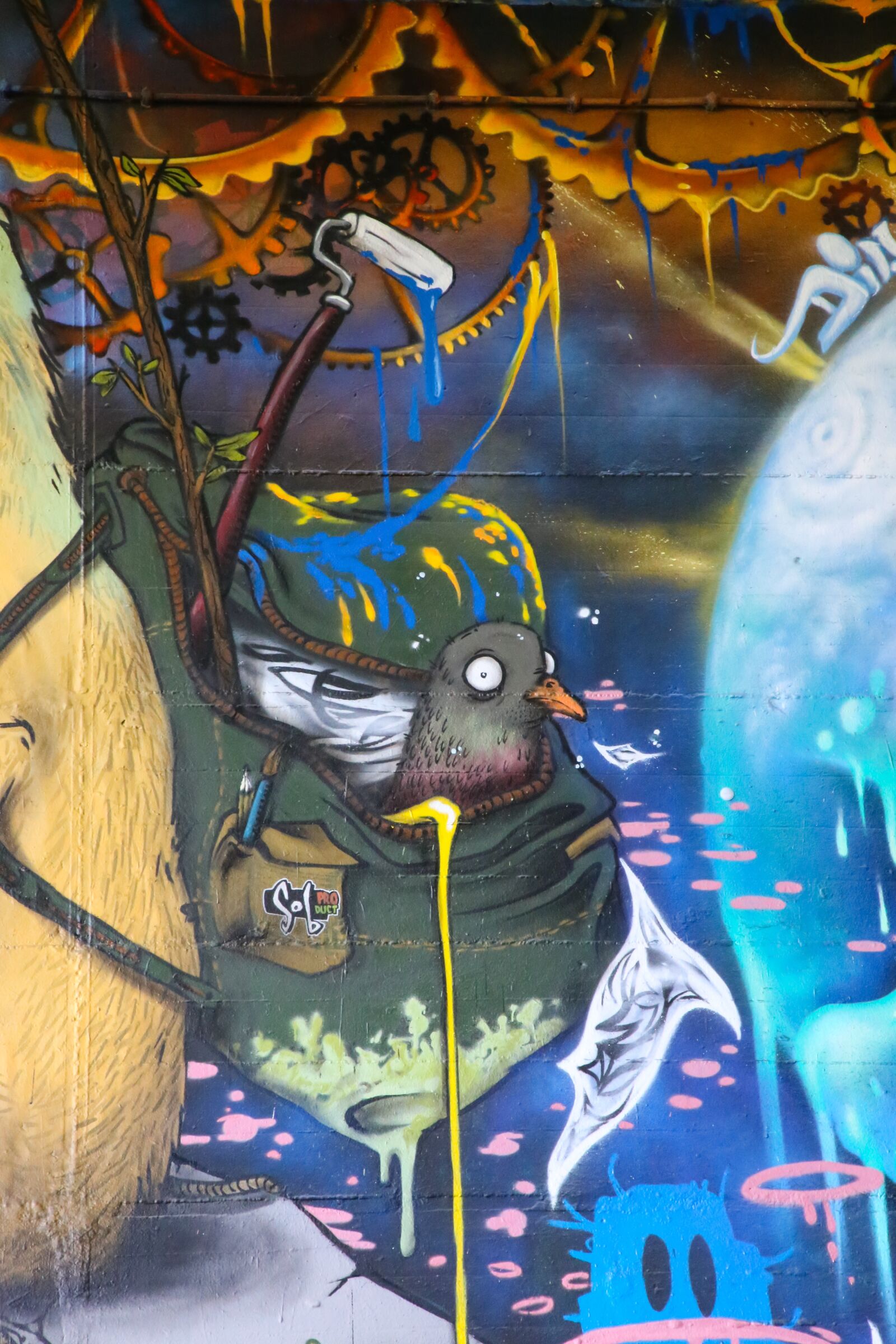 Canon EF 24-105mm F4L IS II USM sample photo. Graffiti, subculture, spray photography
