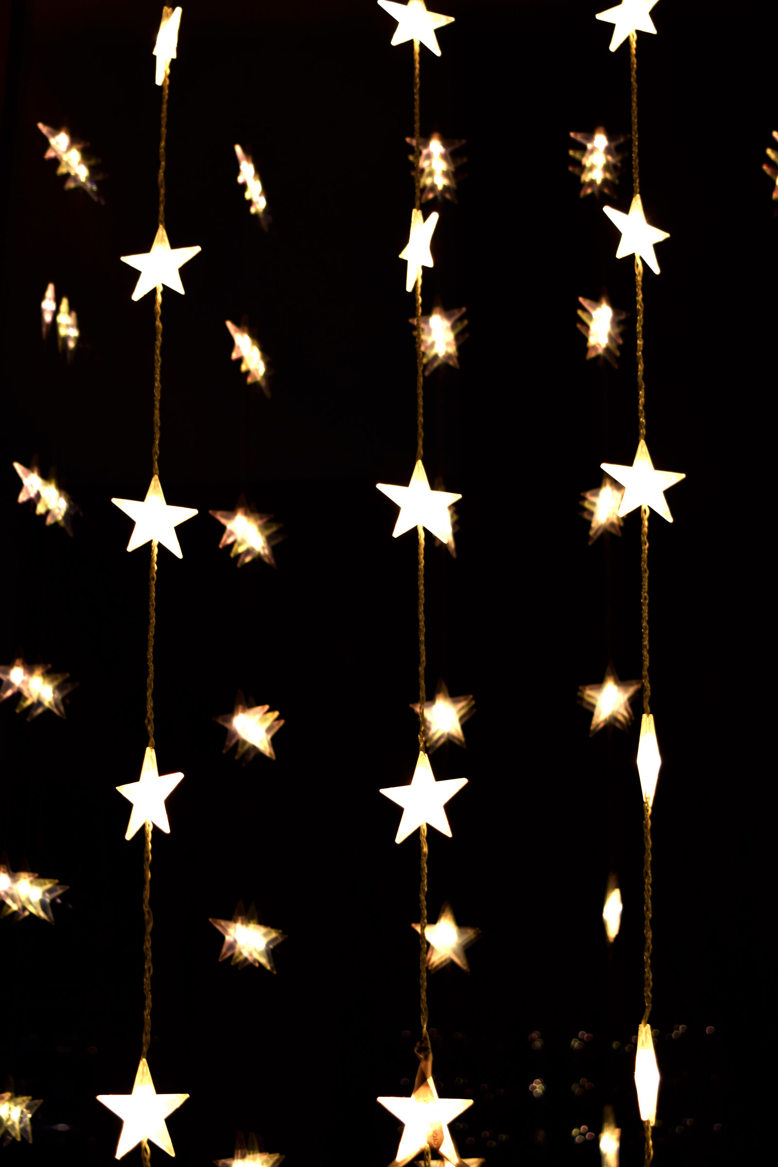 Nikon D3300 sample photo. Light, garland, lights, stars photography
