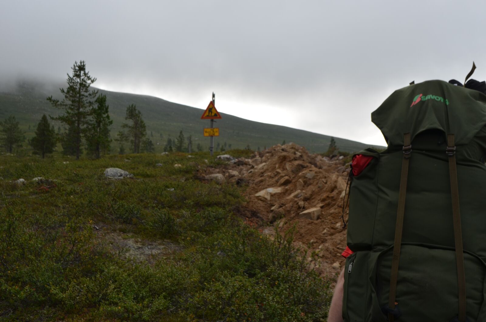 Nikon D5100 sample photo. The path, hetta-pallas, hike photography