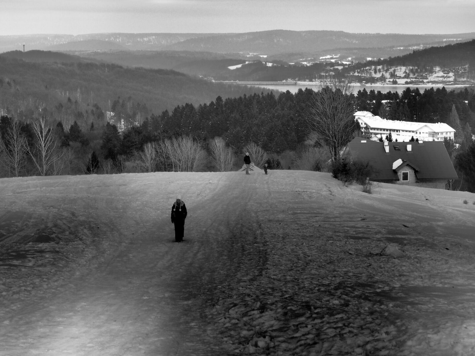 Olympus PEN E-PL6 sample photo. Black and white, travel photography