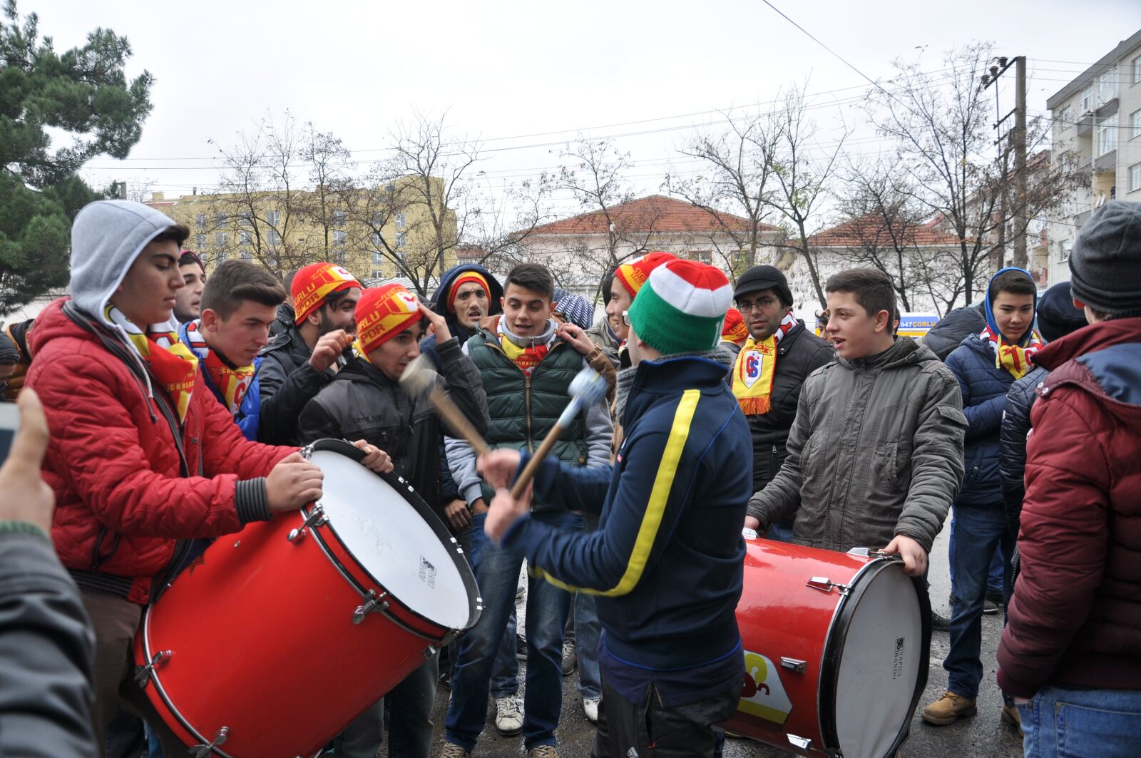 Nikon D90 sample photo. çorluspor, fan, ultras photography
