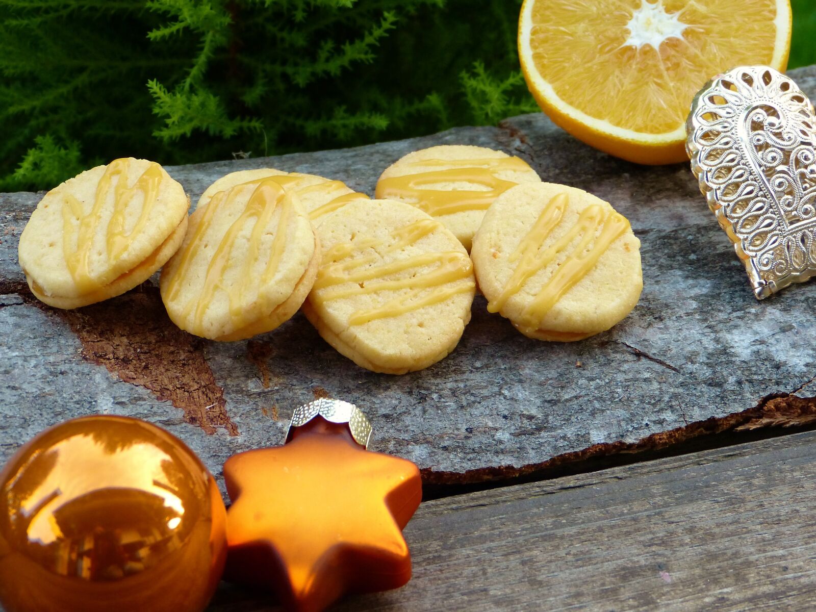 Panasonic Lumix DMC-FZ150 sample photo. Orange cookies, sea buckthorn photography