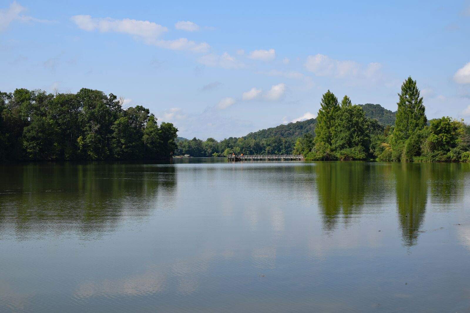 Nikon D3300 sample photo. Fishing dock, fishermen, reflection photography