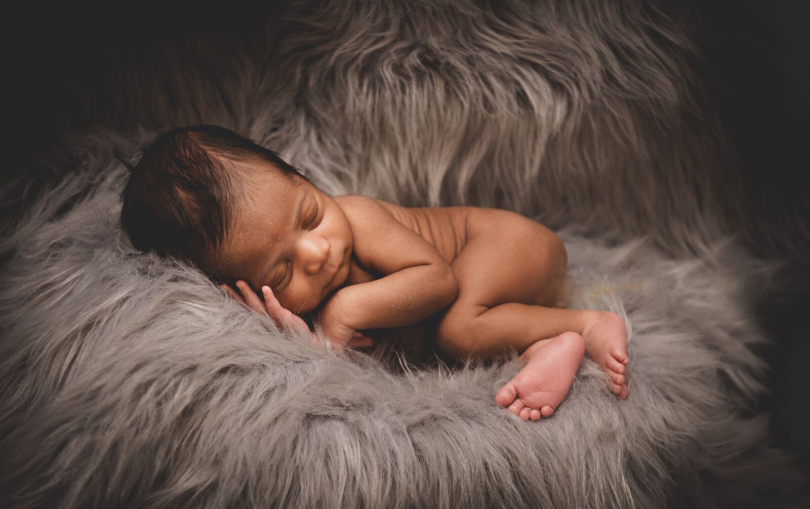 Nikon D800E sample photo. Baby, newborn, grey photography