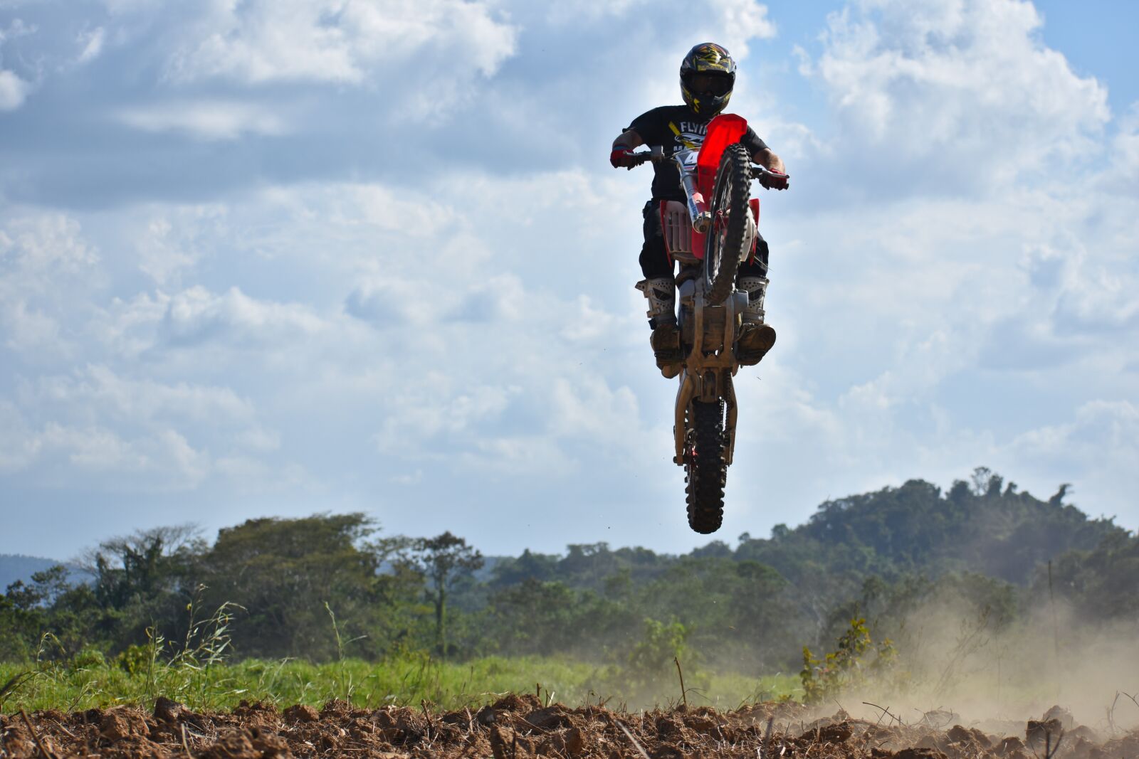 Nikon D7200 sample photo. Motocross, jump, airborne photography