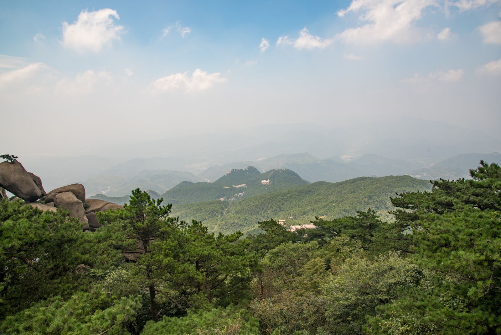 Nikon D750 sample photo. Mountain, tianzhu mountain, cloud photography