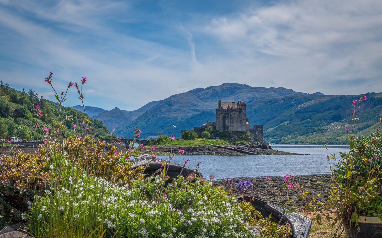 Pentax K-50 sample photo. Eilean donan castle, castle photography