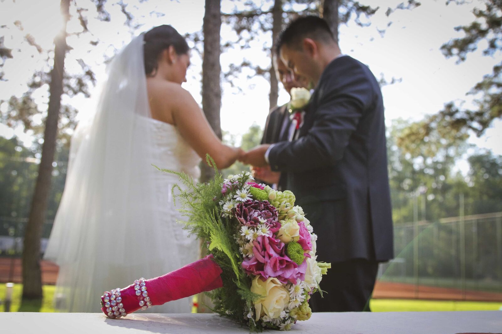 Canon EOS 7D sample photo. Bride, ceremony, groom, husband photography