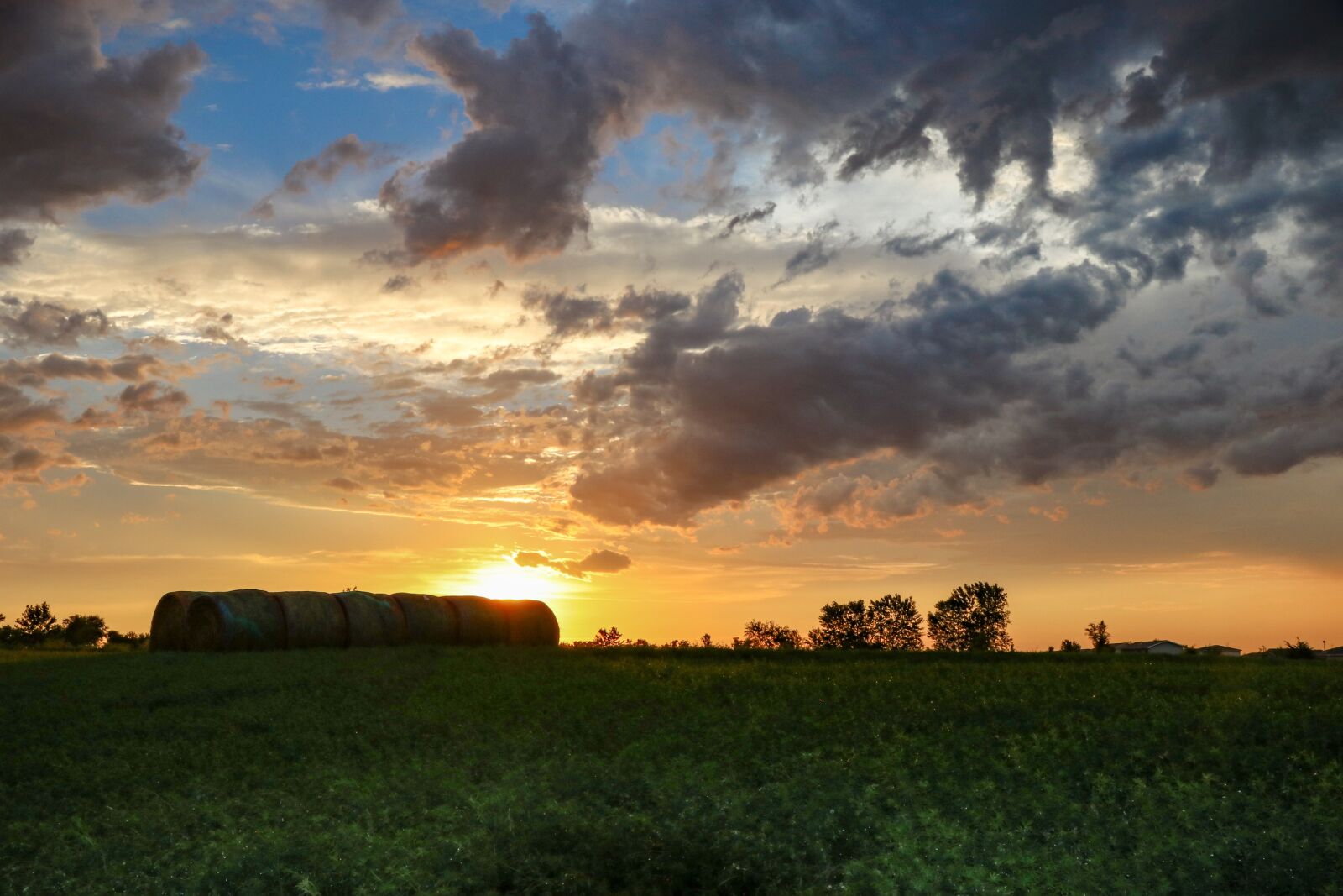 Canon EF-S 18-135mm F3.5-5.6 IS USM sample photo. Farm, storm, countryside photography