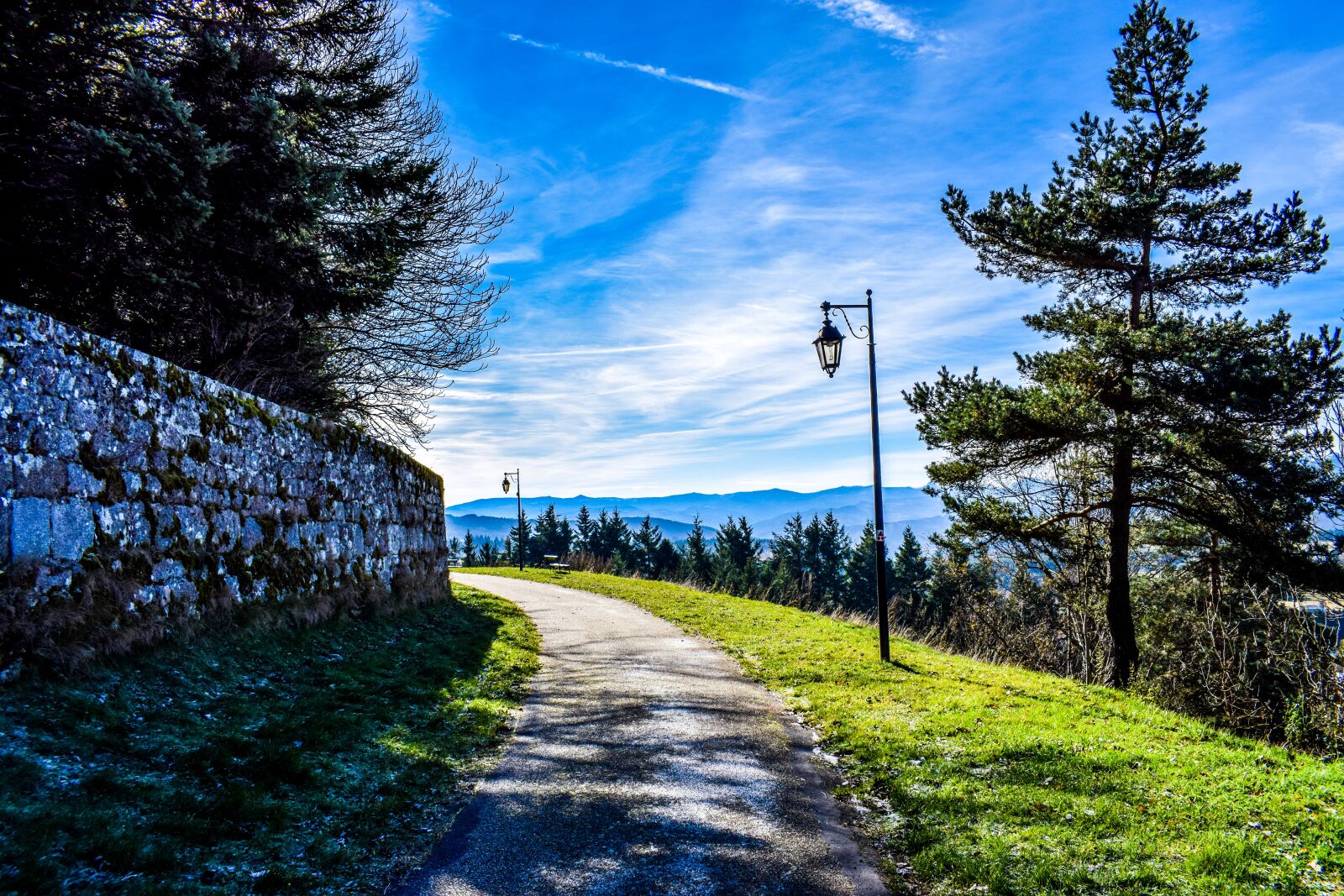 Nikon D5300 sample photo. Field, village, ardèche photography