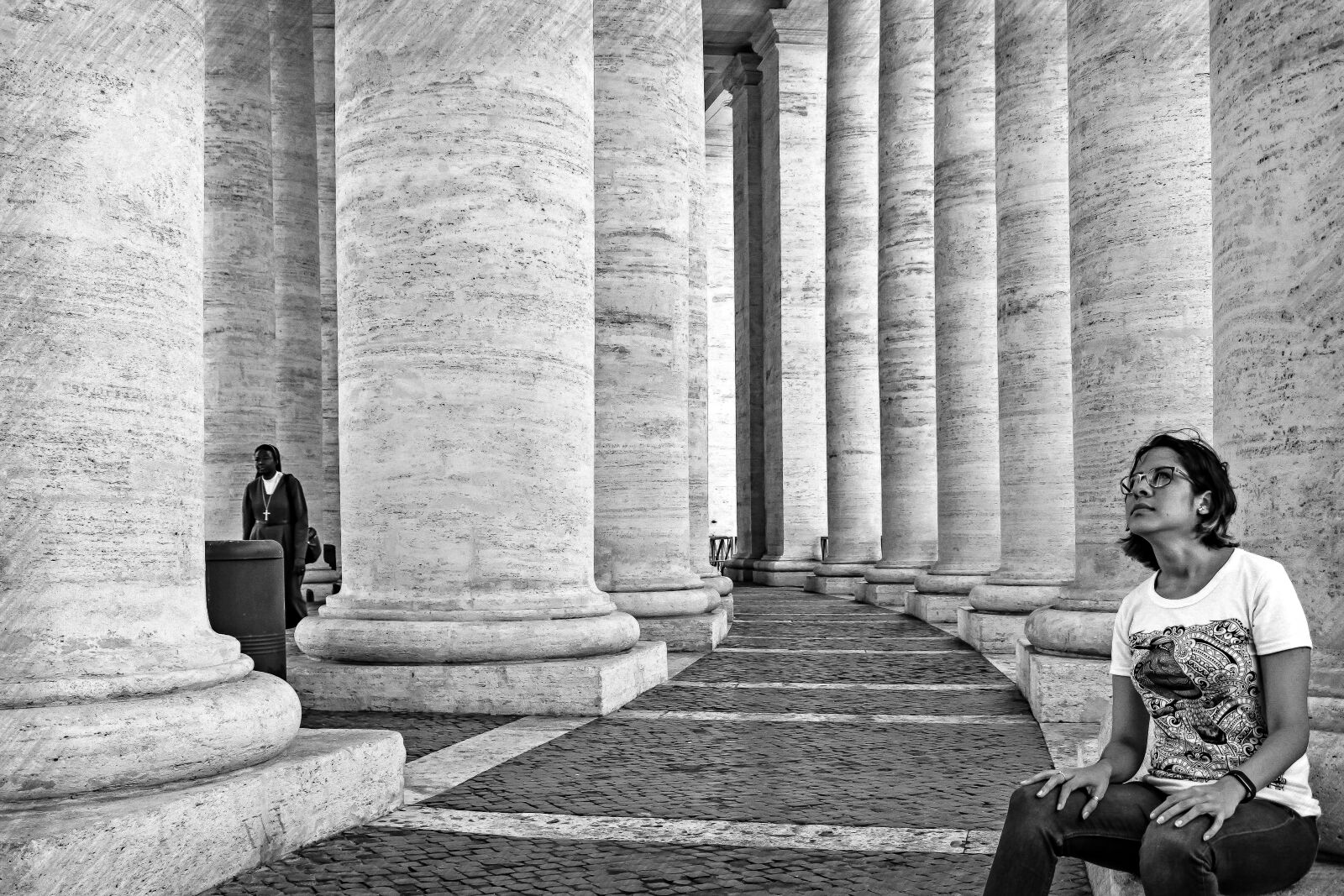 Canon EOS 1300D (EOS Rebel T6 / EOS Kiss X80) sample photo. Portrait, tourism, vatican photography