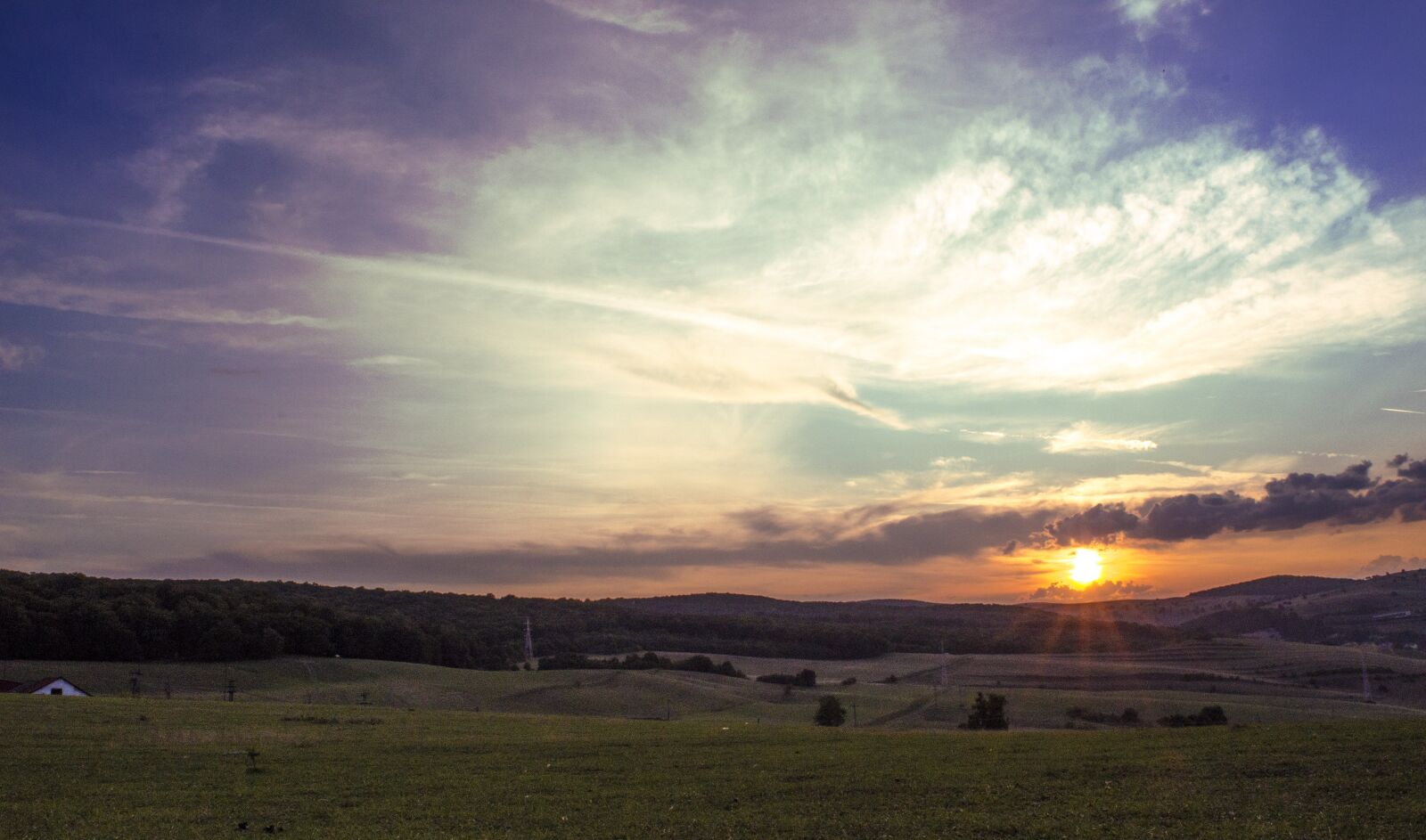 Nikon D7000 sample photo. Sunset, dramatic, clouds photography