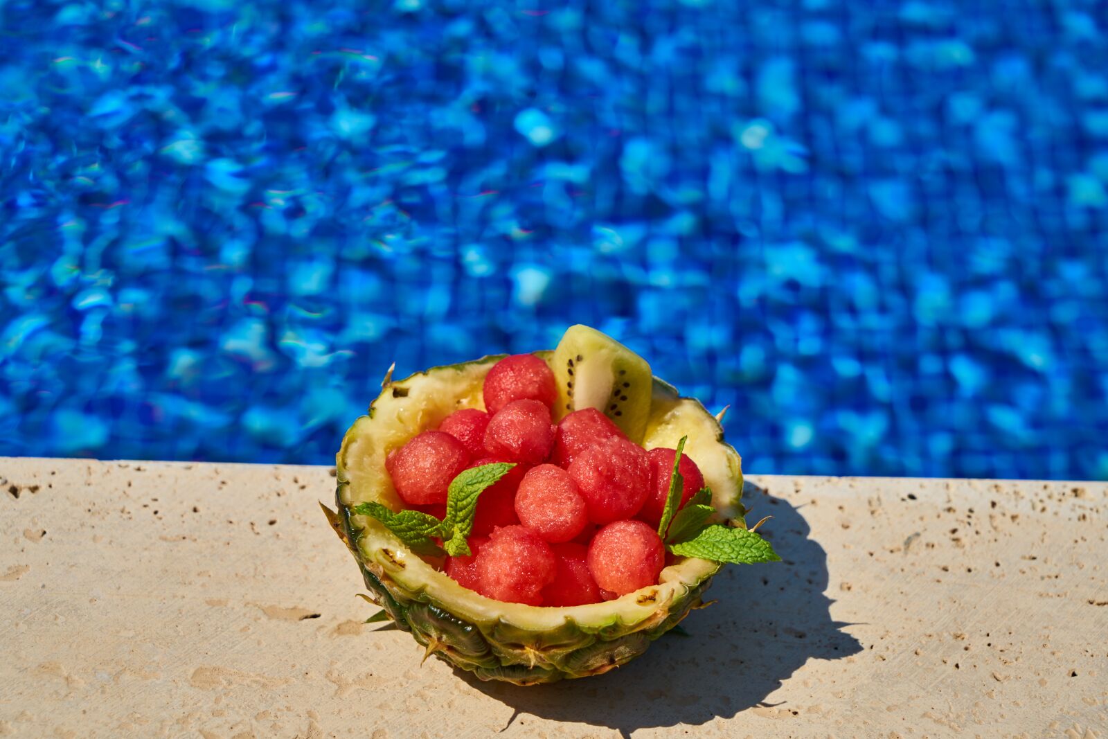 Sony a7R II sample photo. Watermelon, hotel, fruit photography