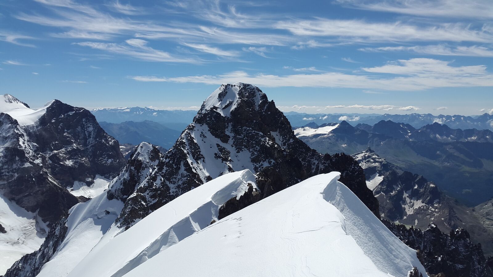 Samsung Galaxy Alpha sample photo. Piz roseg, high mountains photography