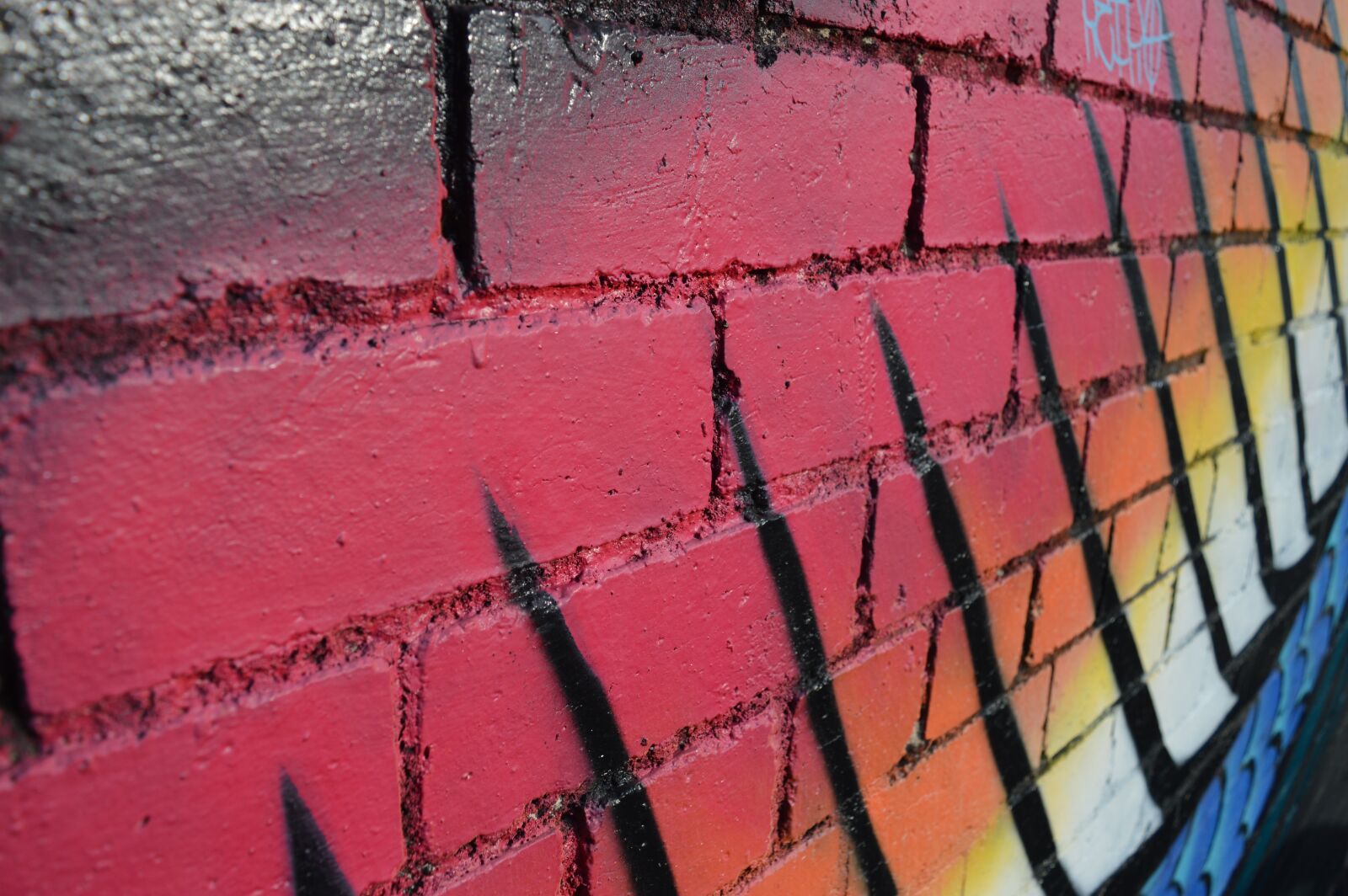 Nikon D3200 sample photo. Bricks, urban, graffiti photography