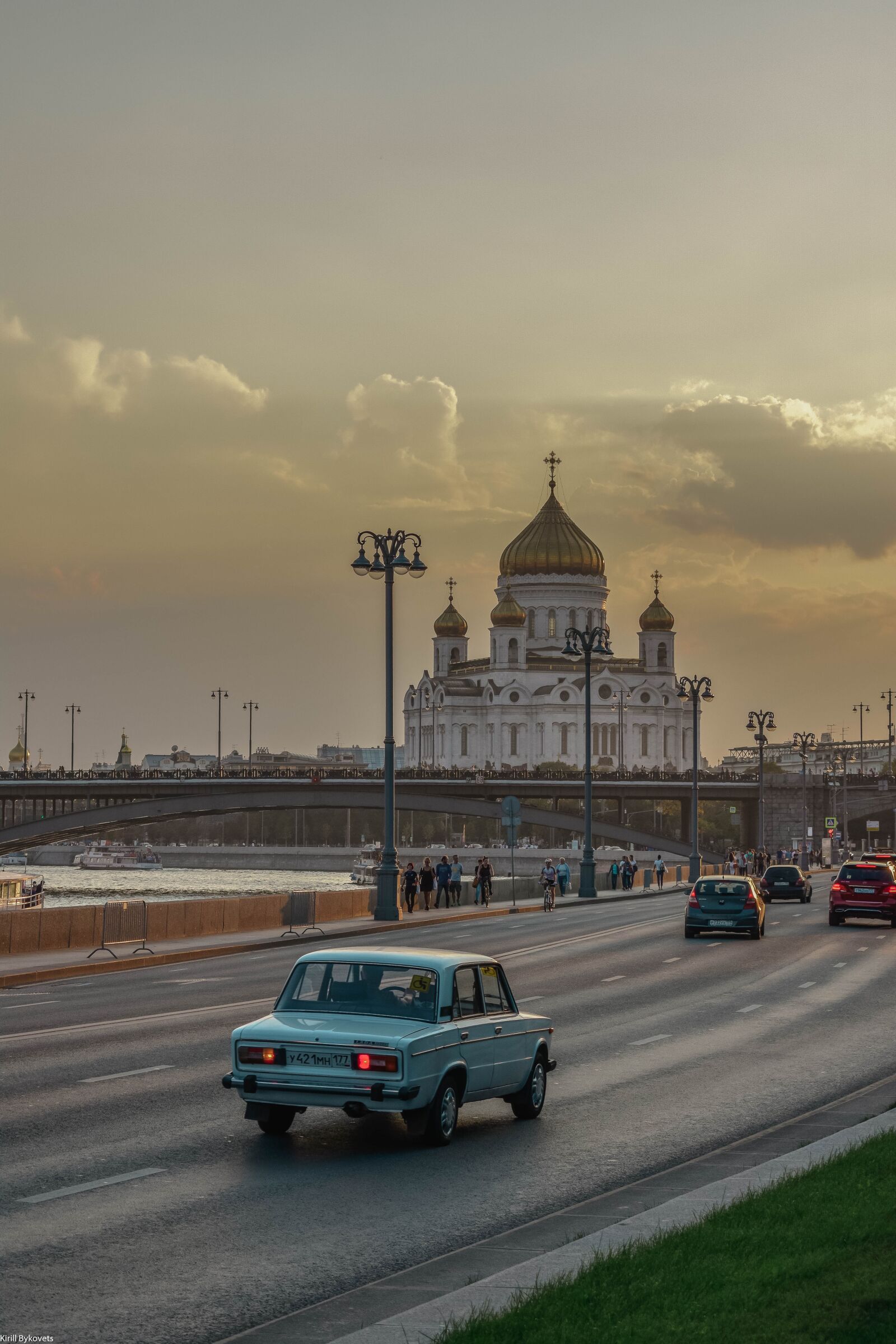 Nikon D3400 sample photo. Moscow, russia, sunset photography