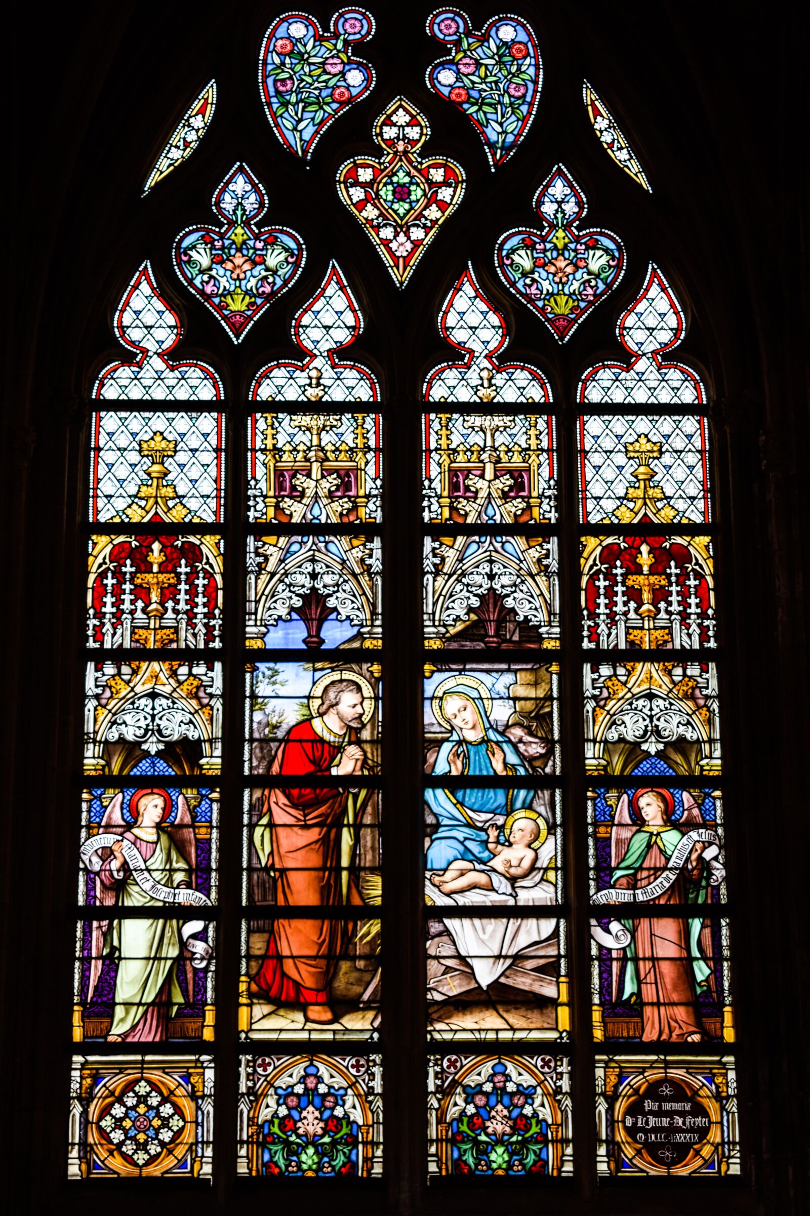 Nikon D5300 sample photo. Stained glass window, glass photography