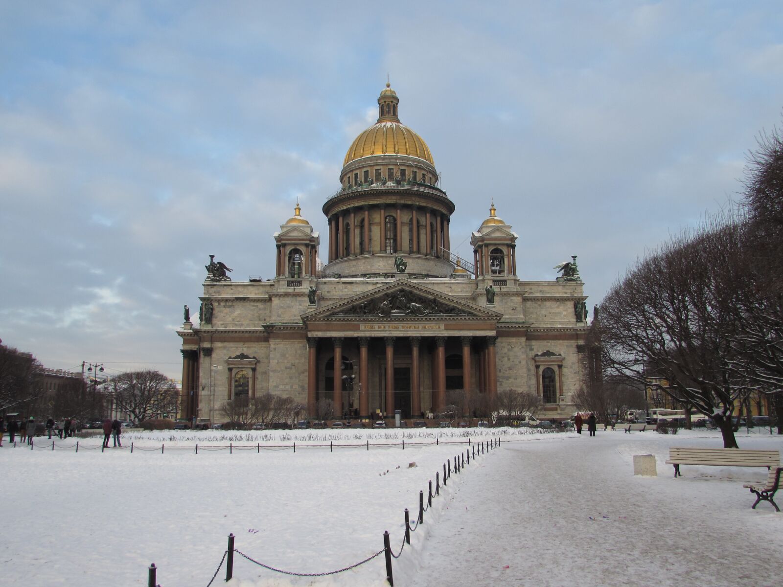 Canon PowerShot SX510 HS sample photo. Saint-petersburg, isaac-cathedral, winter photography