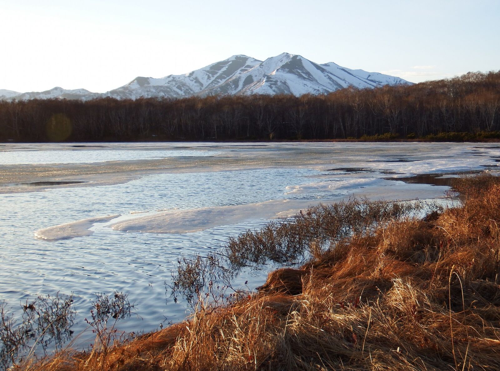 Fujifilm FinePix S1 sample photo. Spring, lake, ice photography