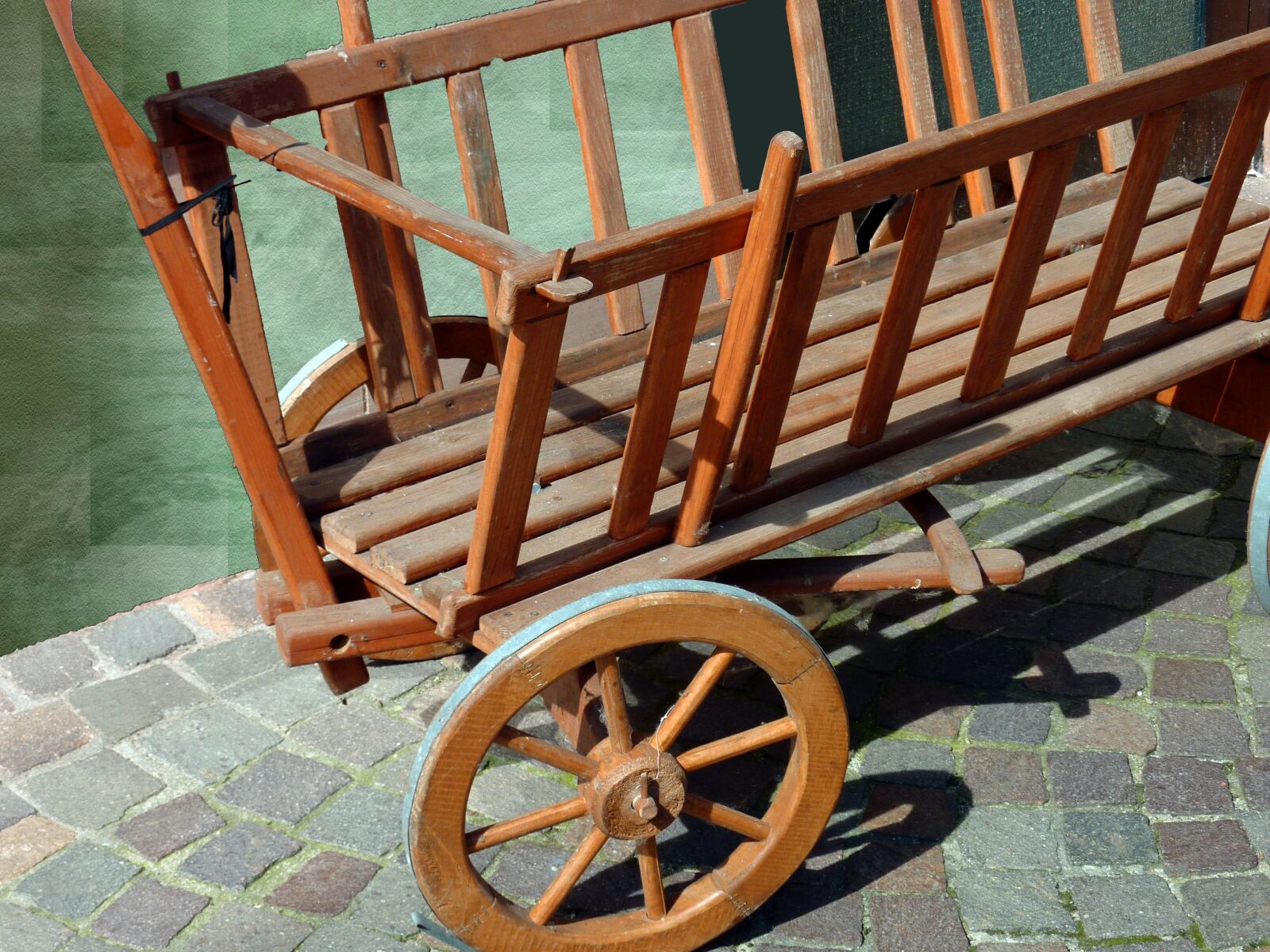 Panasonic DMC-TZ7 sample photo. Cart, farm, agriculture photography