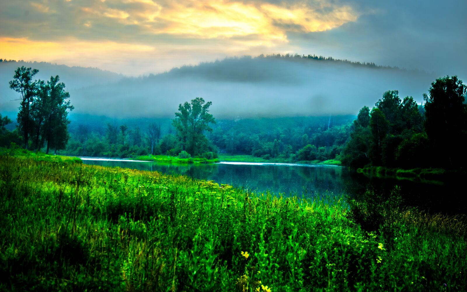 Nikon D800 sample photo. Fog, river, ural photography