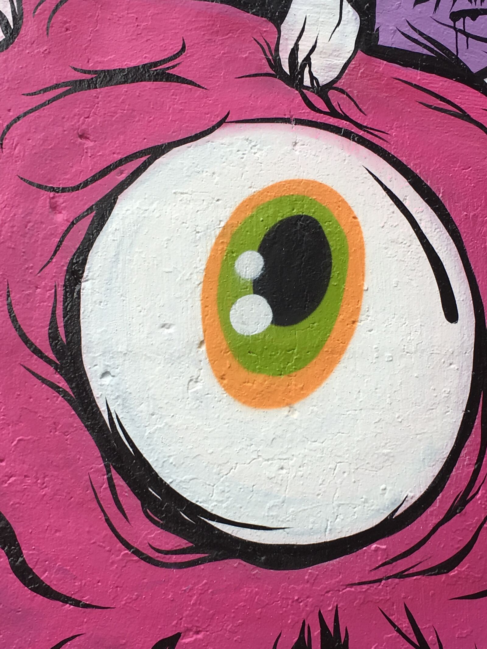 Apple iPhone 6s Plus sample photo. Eye, street art, city photography