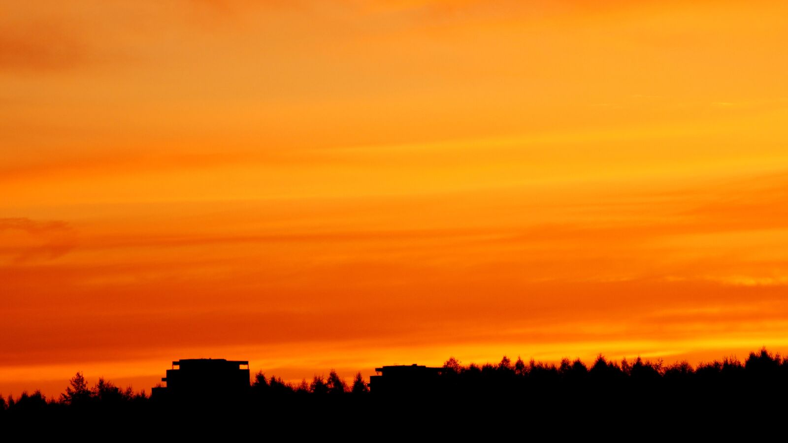 Canon EOS 600D (Rebel EOS T3i / EOS Kiss X5) sample photo. Sunset, landscape, silhouette photography
