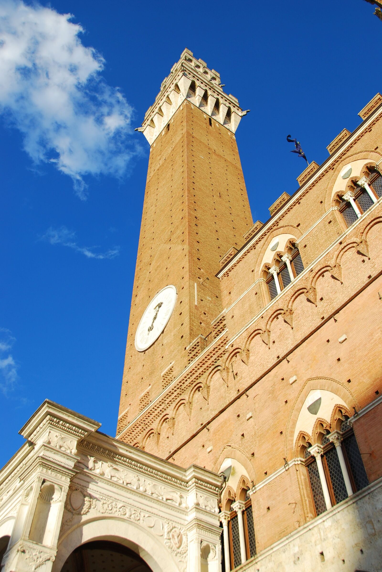 Nikon D80 sample photo. Siena, square of the photography
