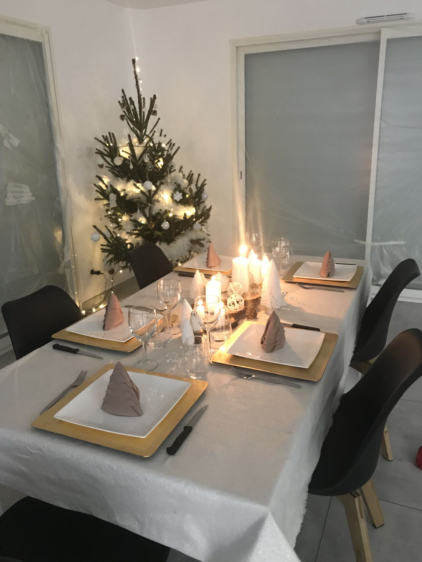 iPhone 7 back camera 3.99mm f/1.8 sample photo. Deco, christmas, table photography