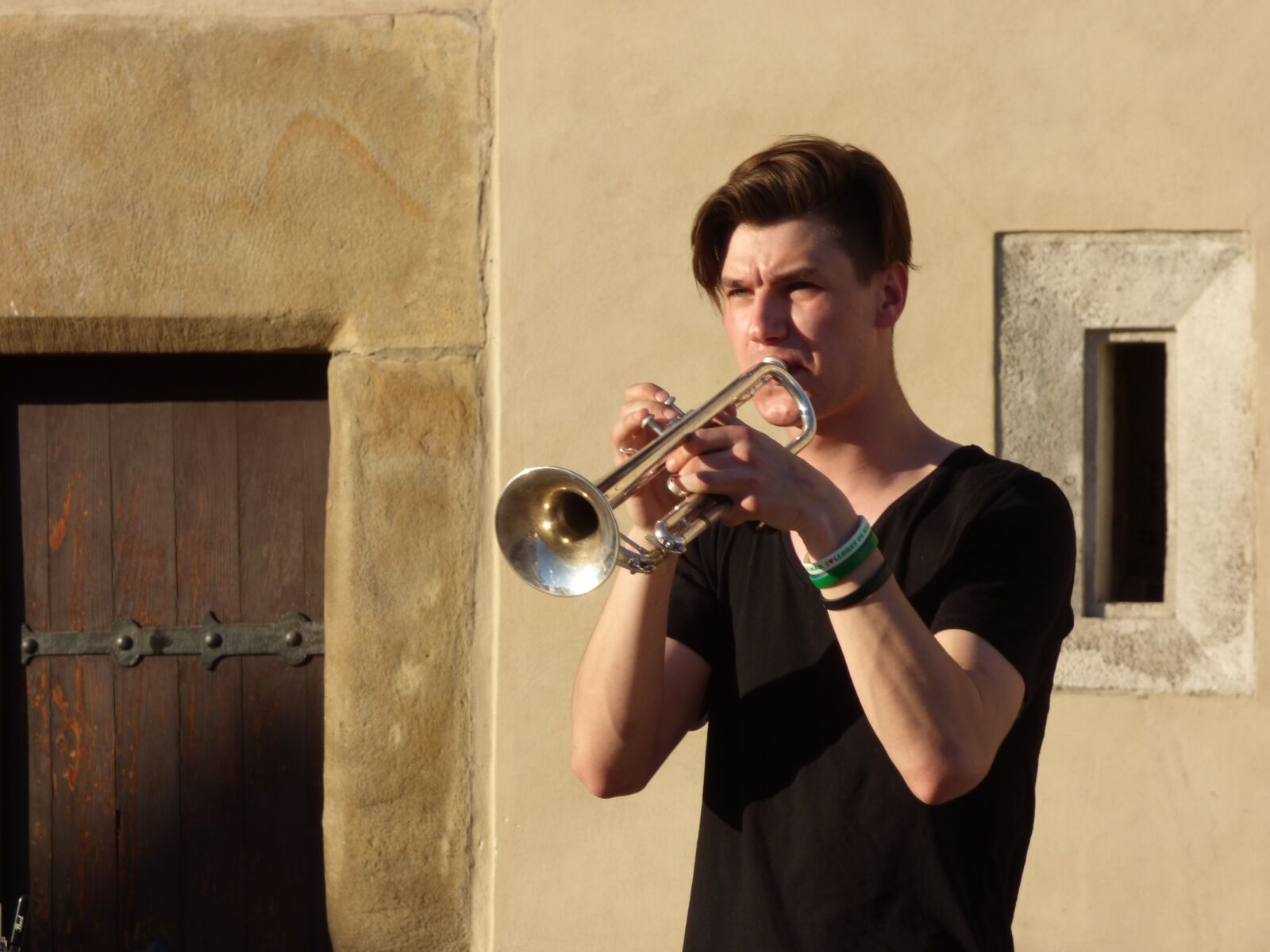 Panasonic DMC-FZ72 sample photo. Trumpet, instrument, music photography