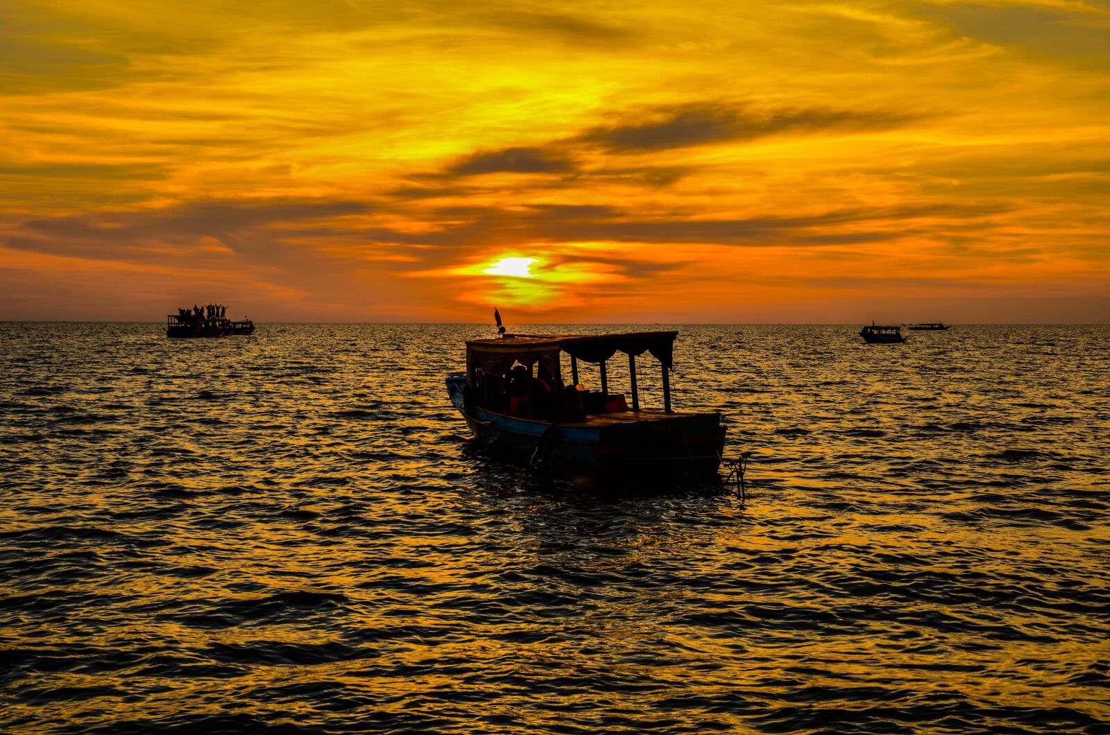 Nikon D7000 sample photo. Lake, tonle sap, cambodia photography