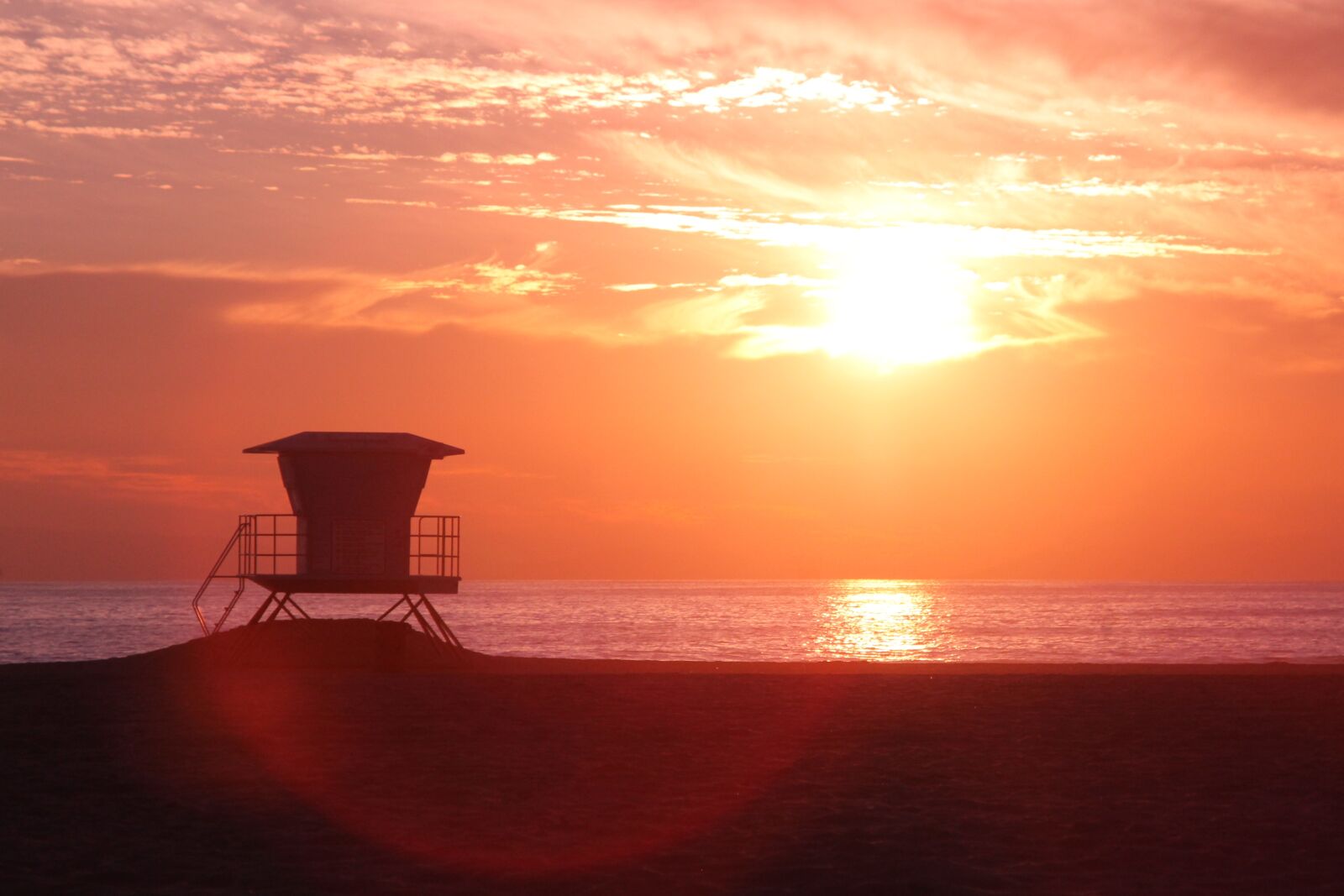 Canon EOS 1100D (EOS Rebel T3 / EOS Kiss X50) sample photo. Sunset, beach, sky photography