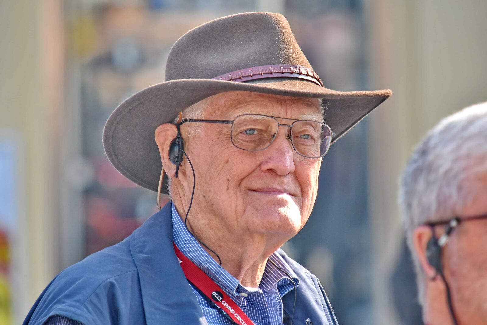 Nikon D5500 sample photo. American, cowboy, elderly, face photography