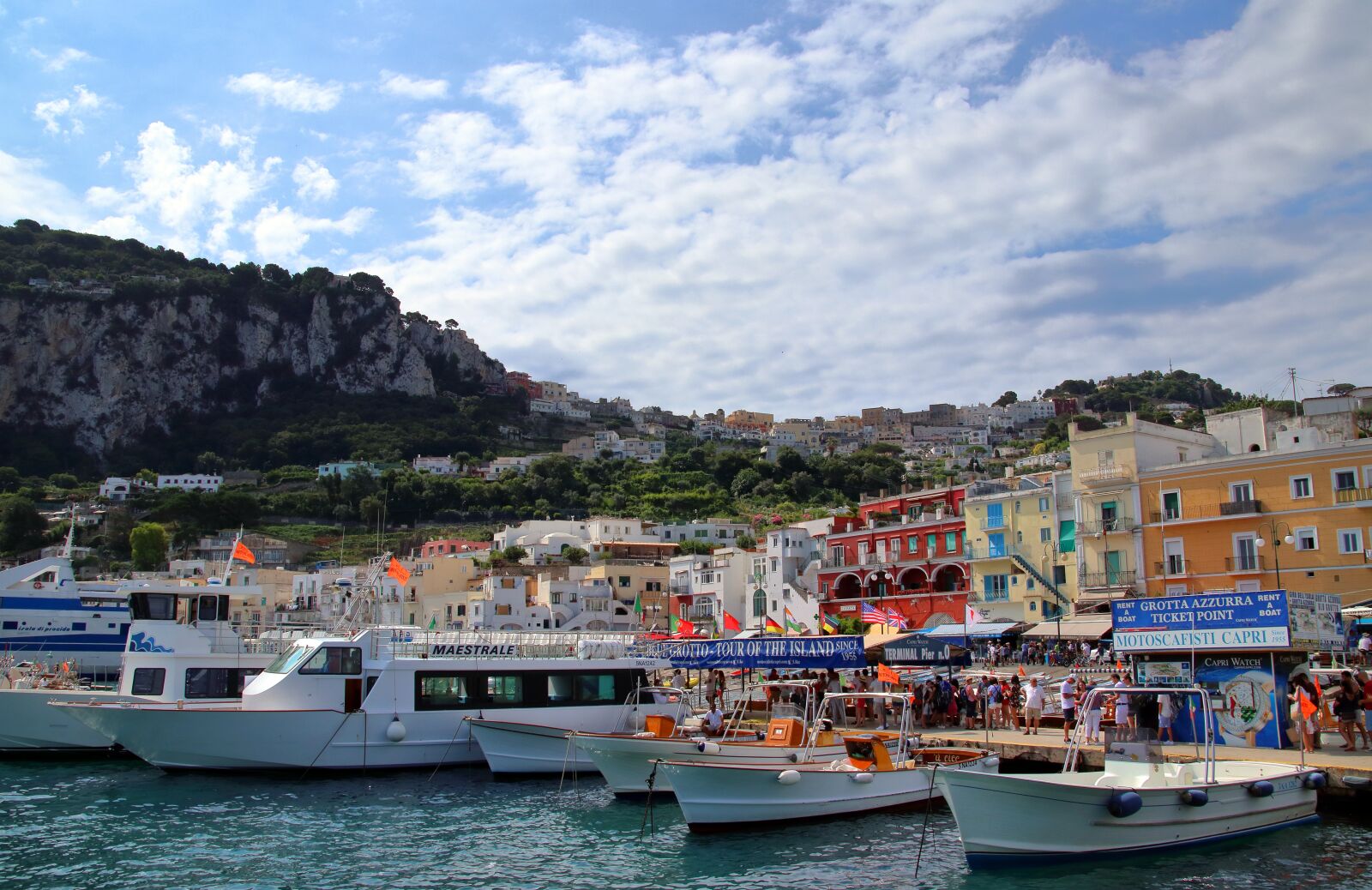 Canon EOS 80D sample photo. Capri, marina grande, italy photography