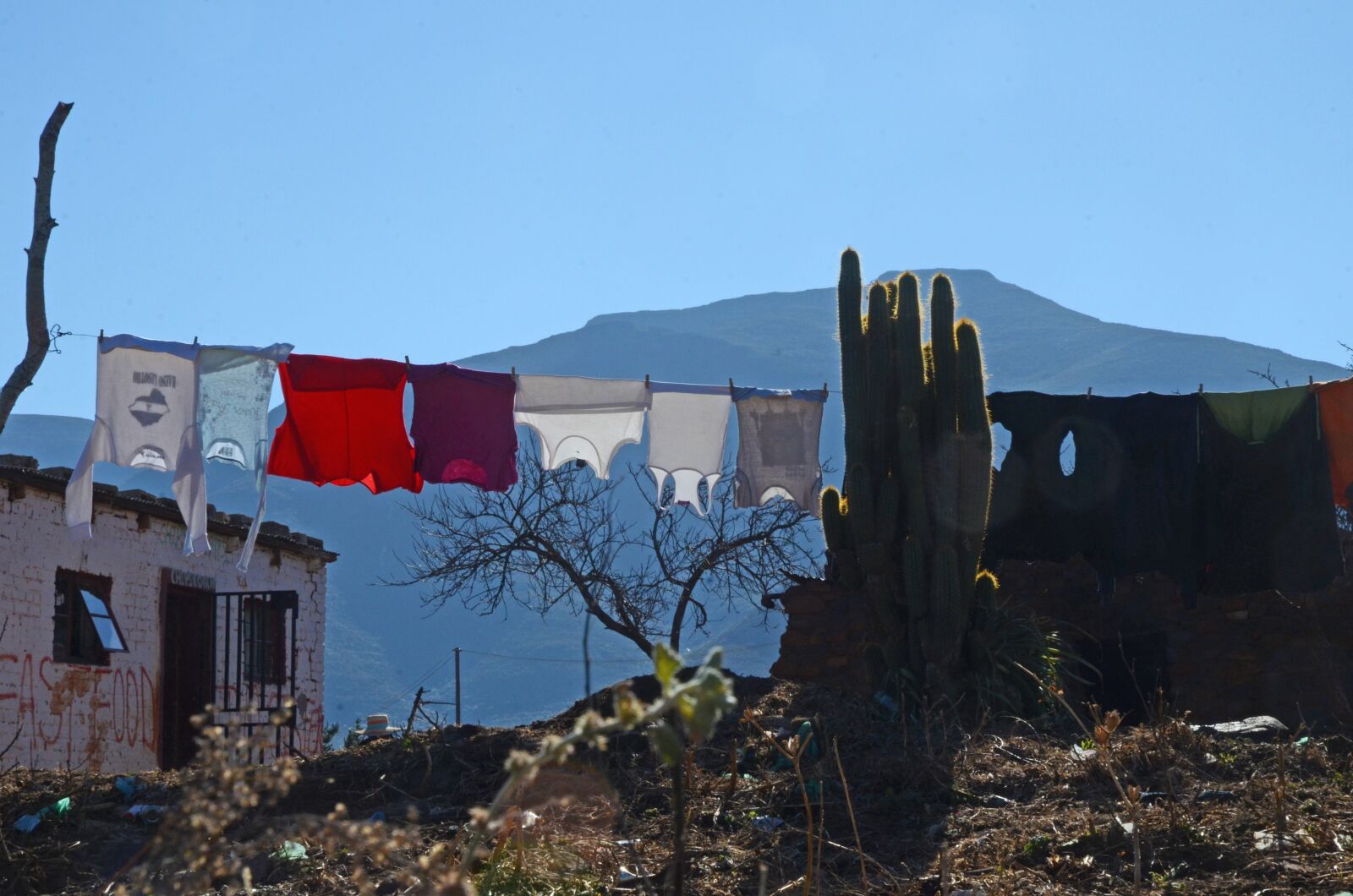 Nikon D7000 sample photo. Washing, mountain, sky photography