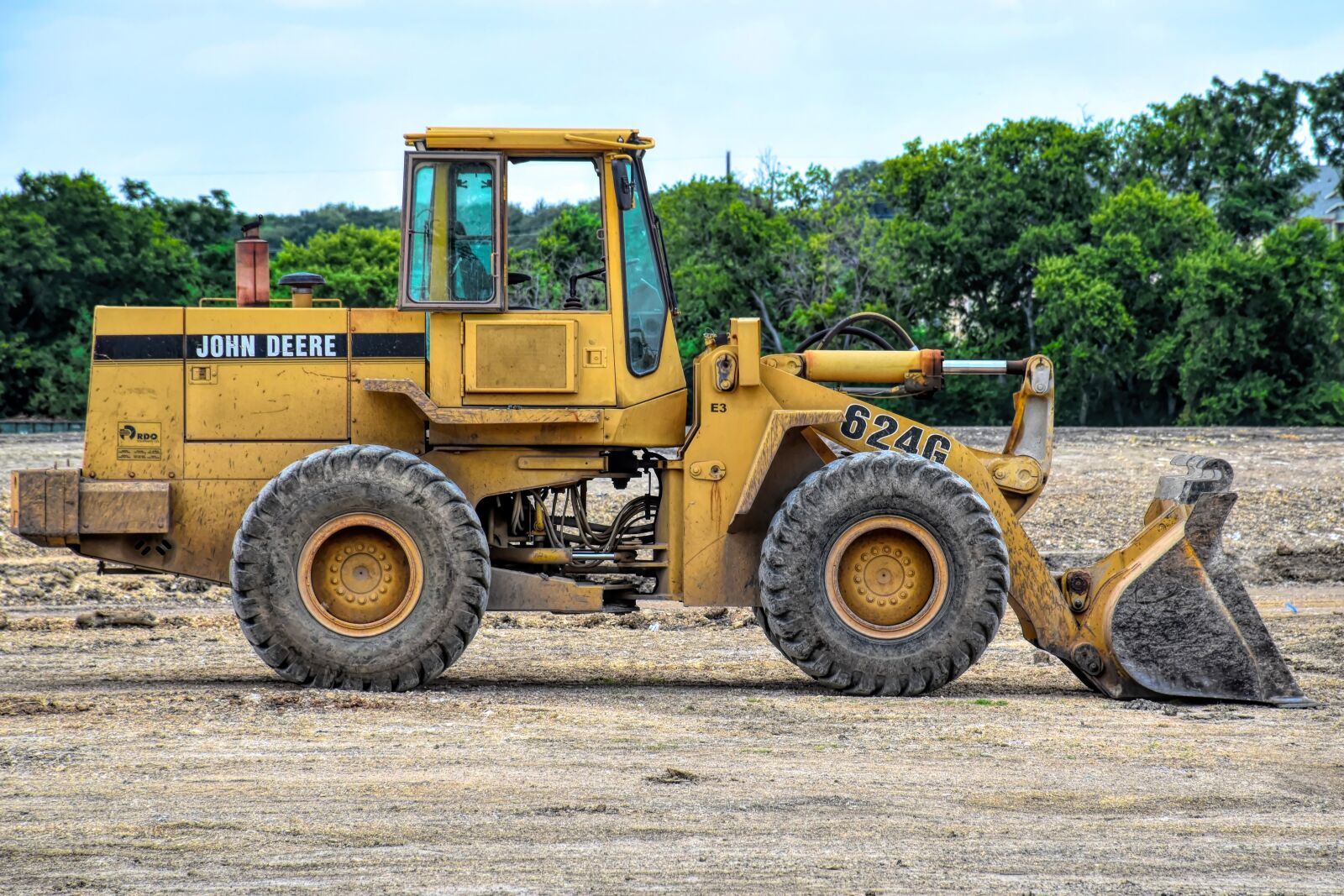 Nikon D5500 sample photo. Loader, heavy equipment, construction photography
