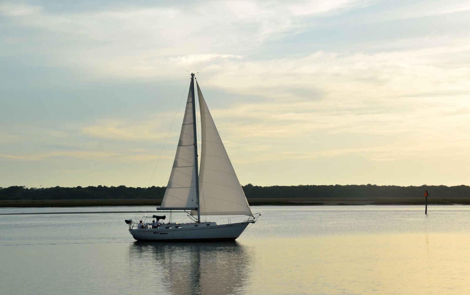 Nikon D7000 sample photo. Sailboat, sailing, river photography