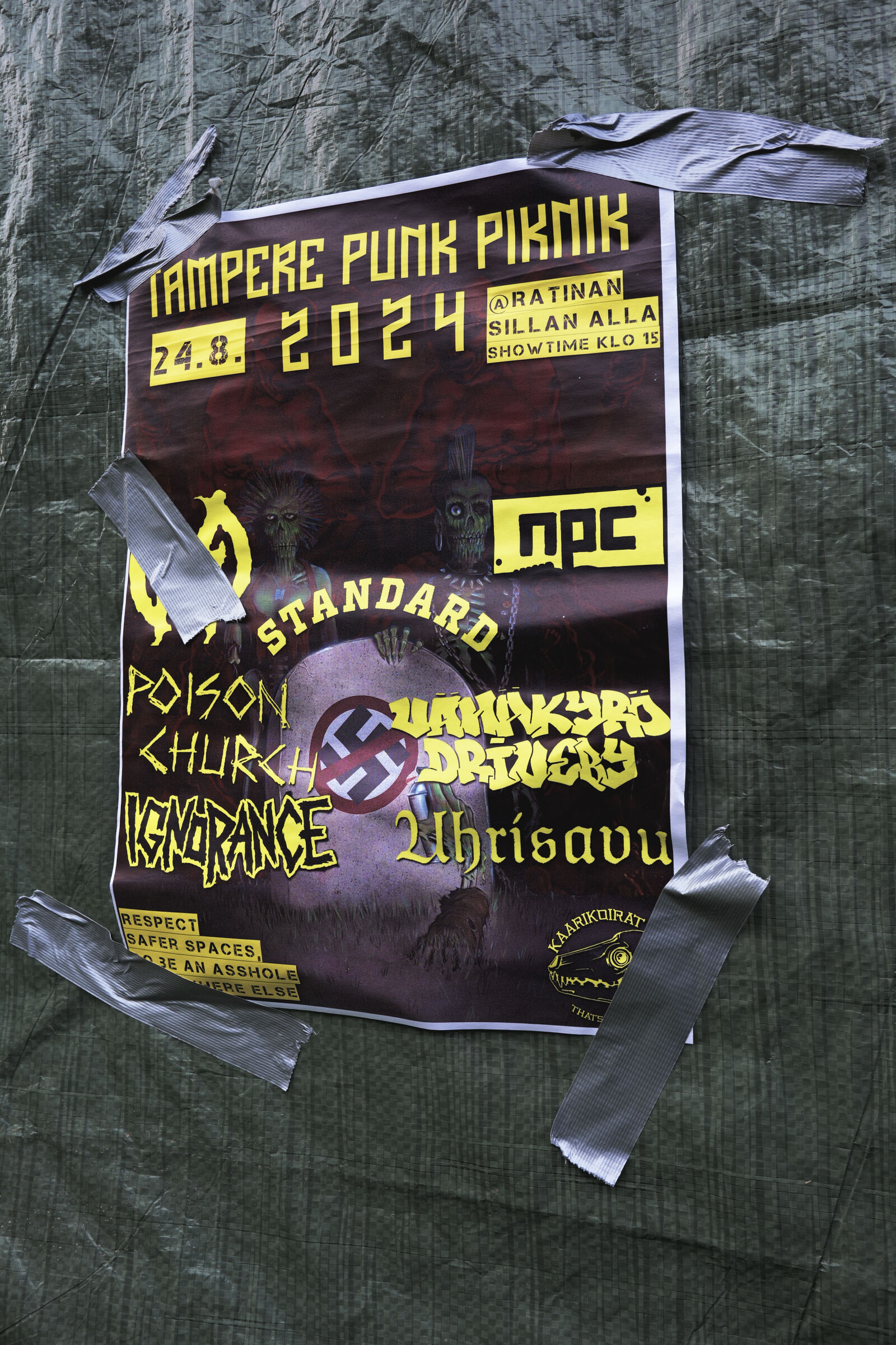 Panasonic Lumix S 26mm F8 sample photo. Punk poster photography