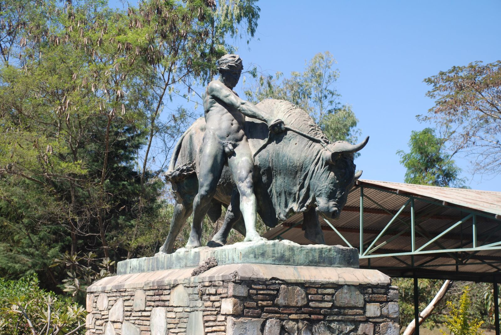 Nikon D80 sample photo. Lubumbashi, zoo, monument photography