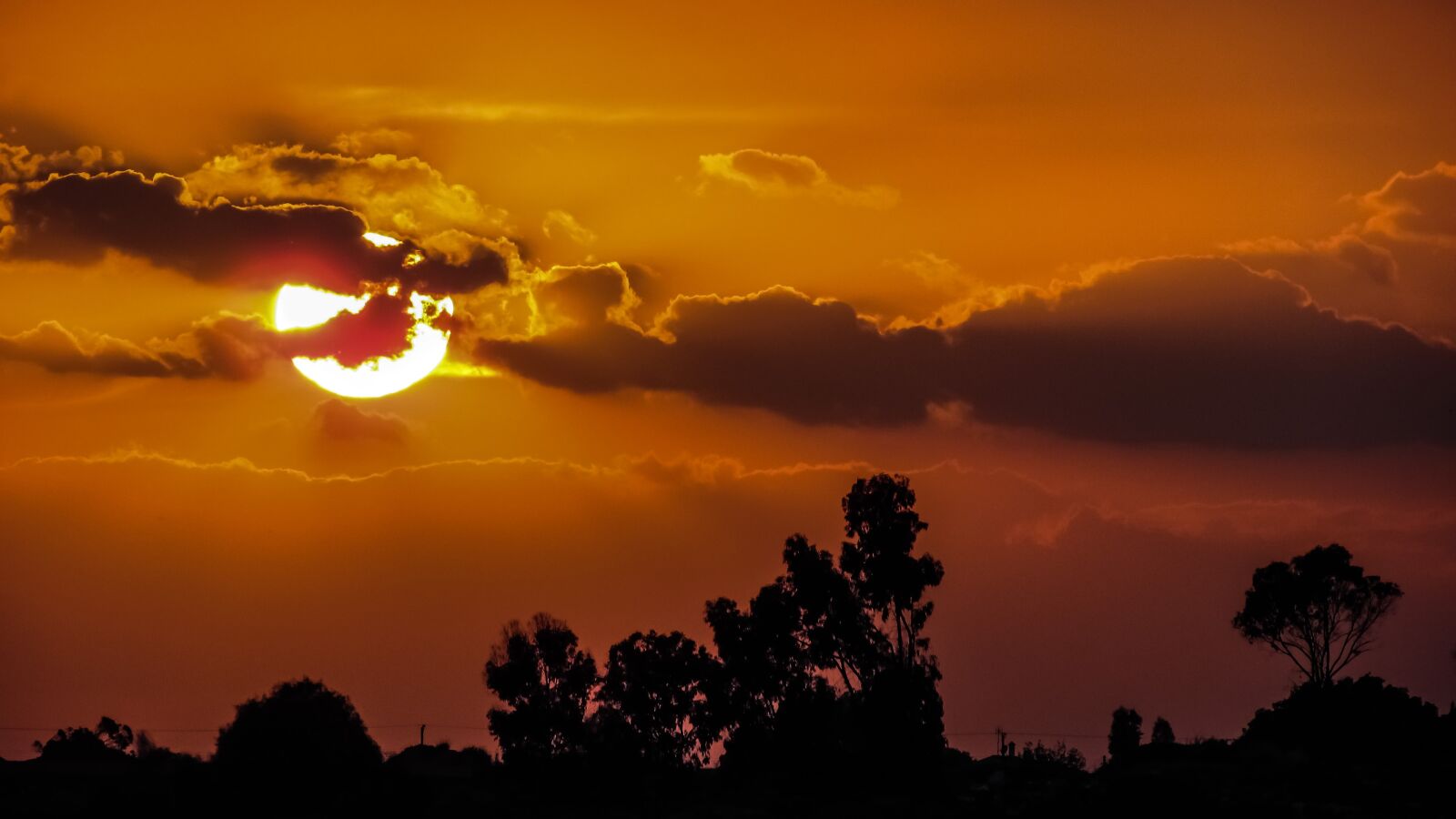 Canon PowerShot SX400 IS sample photo. Sunset, evening, sky photography