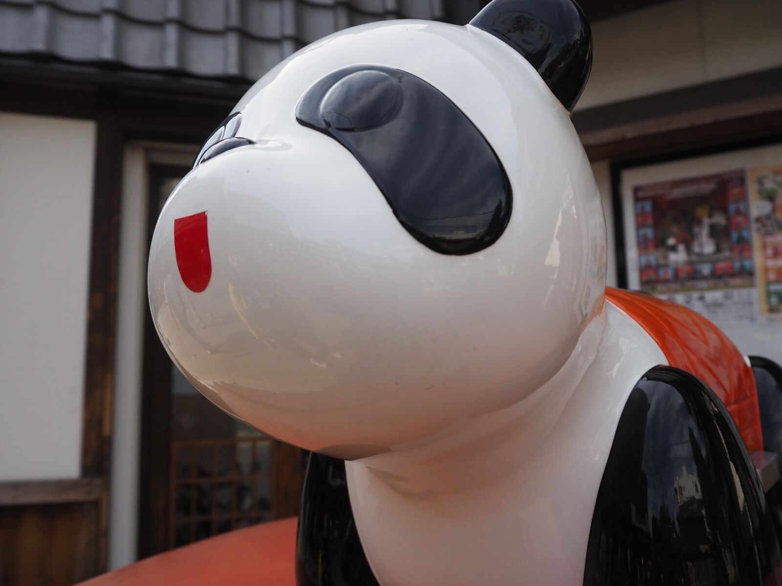 Olympus OM-D E-M10 II sample photo. Panda, asakusa, post photography