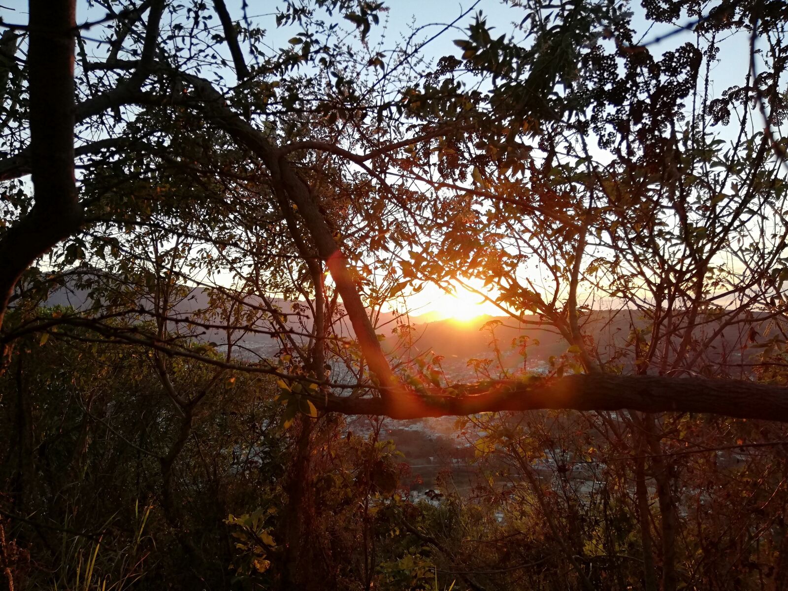 HUAWEI P20 lite sample photo. Sunset, mountain, nature photography