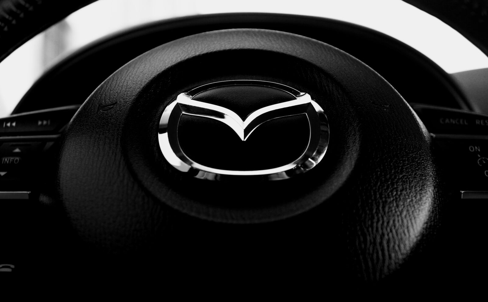 Canon EOS 600D (Rebel EOS T3i / EOS Kiss X5) sample photo. Steering wheel, mazda cx5 photography