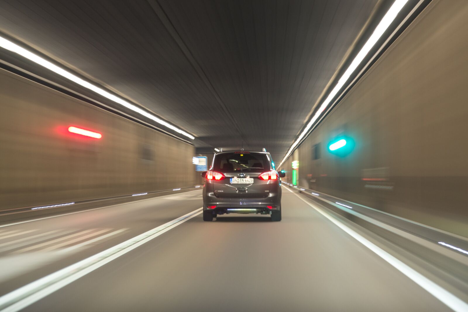 Nikon D600 sample photo. Car, driving, tunnel photography