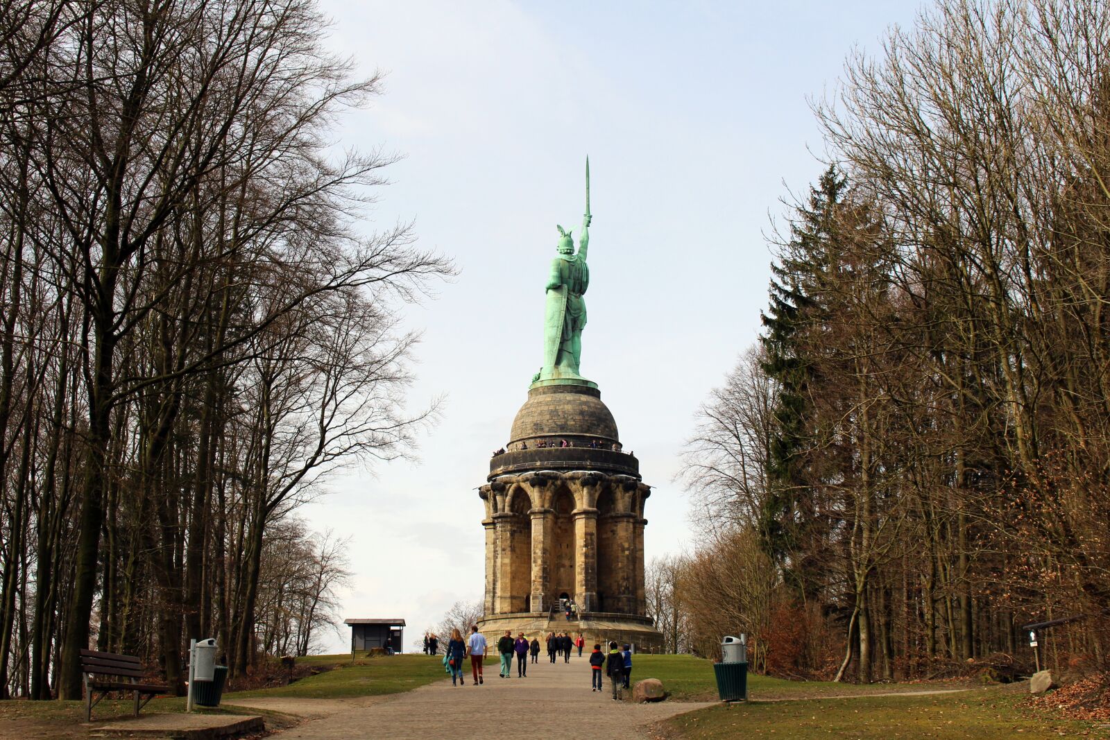 Canon EOS 700D (EOS Rebel T5i / EOS Kiss X7i) sample photo. Hermann memorial, teutoburg forest photography