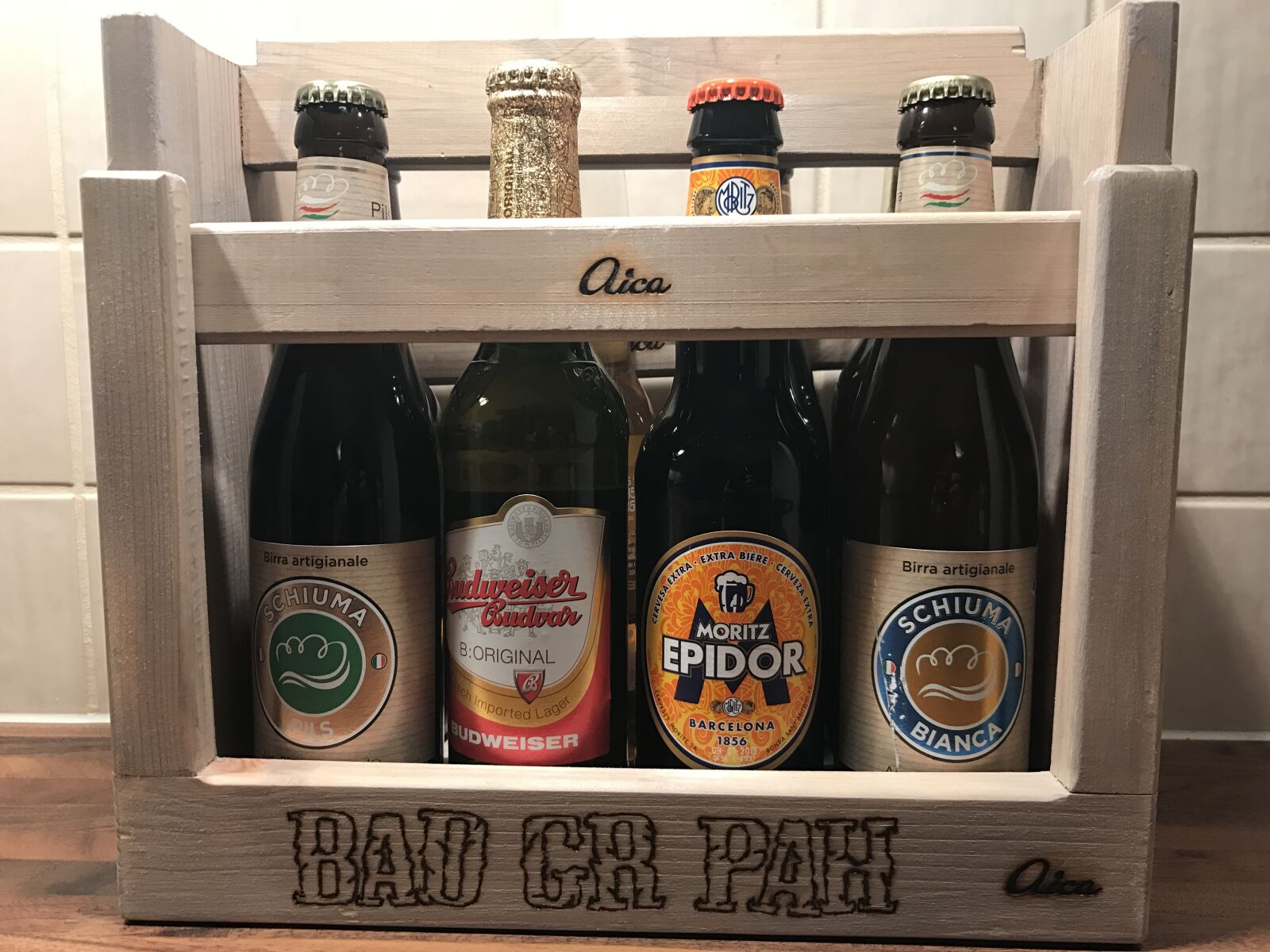Apple iPhone 7 sample photo. Beer holder, crate, drink photography
