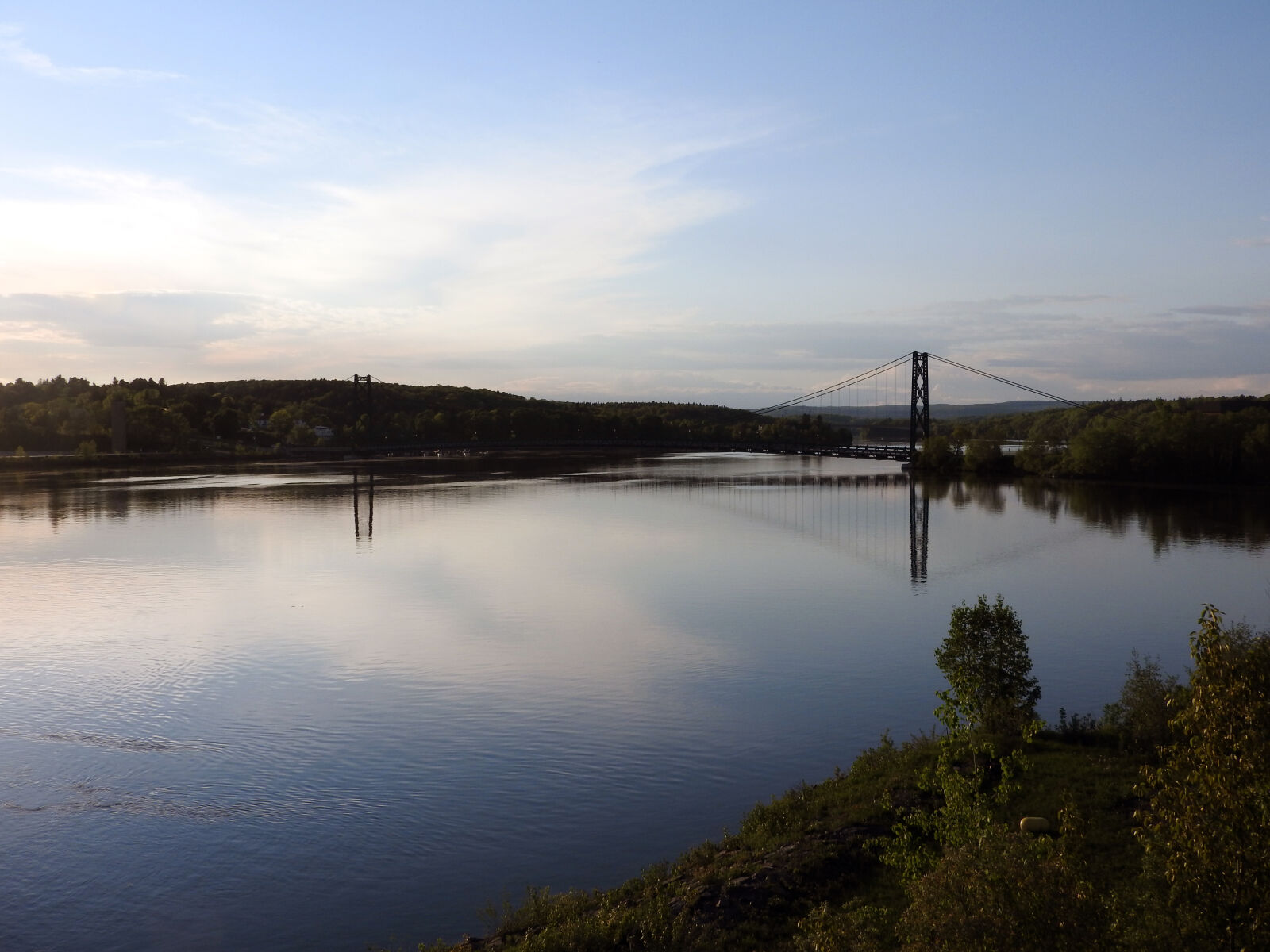 Nikon Coolpix P610 sample photo. Bridge, river, shawinigan, st photography