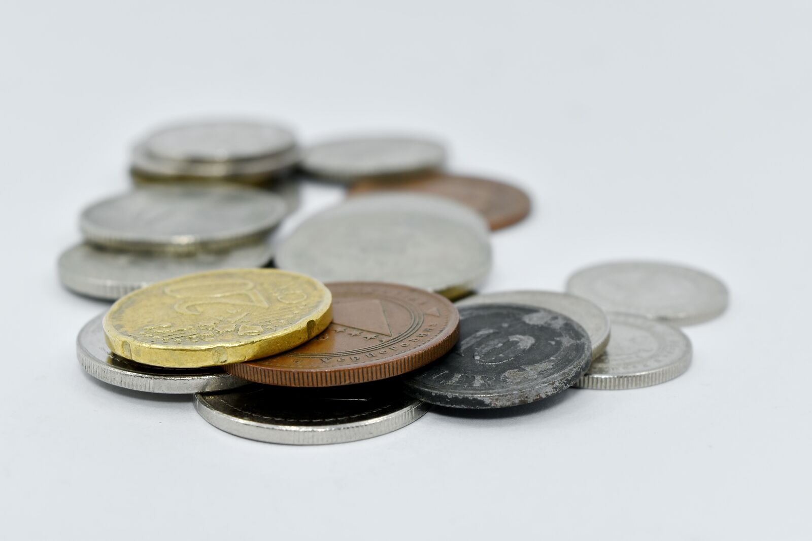 Nikon D5500 sample photo. Cash, coin, finance, money photography